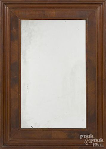 Empire mahogany mirror, mid 19th c., 29 1/2'' x 20 1/2''.