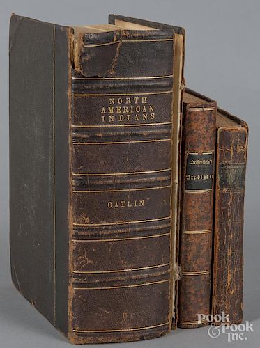 Three volumes, to include a Chambersburg religious text, Life of Dr. Benjamin Franklin