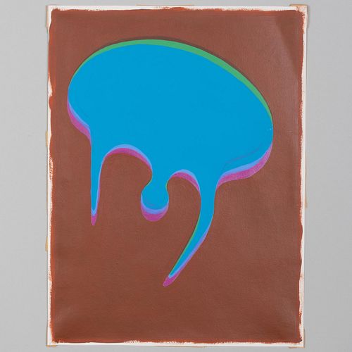 Murray Hantman (1904-1999): Sunset; Jelly Fish; Color Study; and Color Study