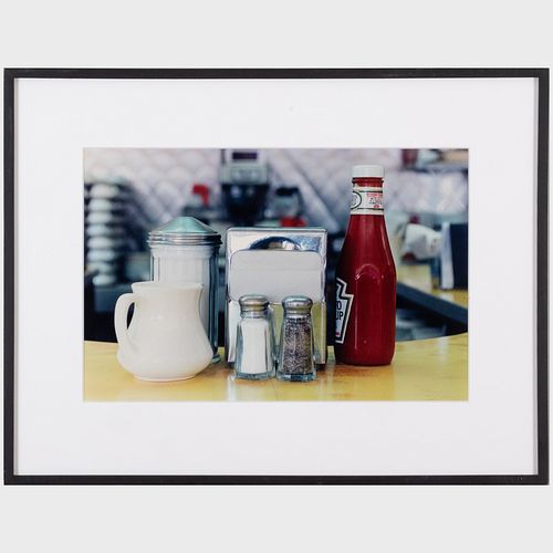 Stephen F. Harmon: Diner Still Life; and Taxi Door