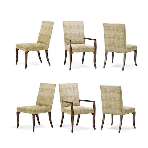 T.H. ROBSJOHN-GIBBINGS Six dining chairs