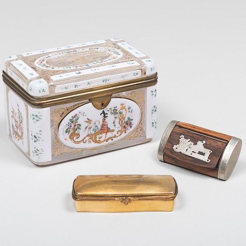 Group of Continental Boxes