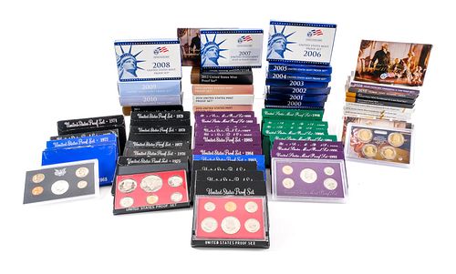 Collection of United States Proof Sets
