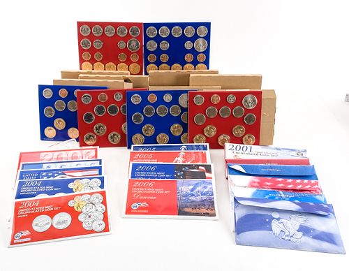 Collection of U.S. Uncirculated Mint Sets