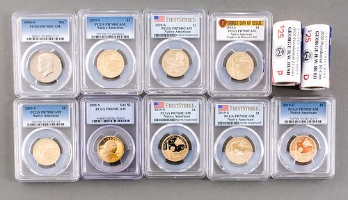 Sacagawea & Presidental Dollars Collection