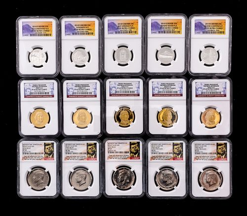 Collection of Modern U.S. Coins - Proof / UNC