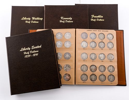 U.S. Half Dollar Collection - 1846 - 1986