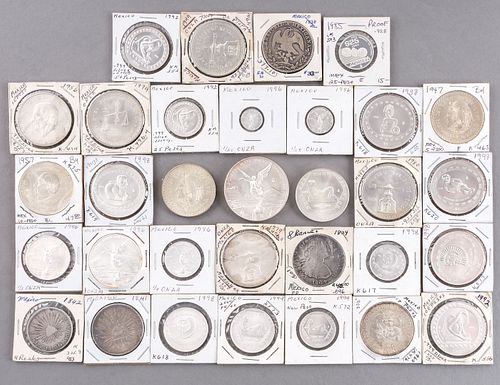Collection of Mexican Silver Coins
