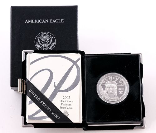 2002-W American Eagle Platinum 1 oz Proof Coin