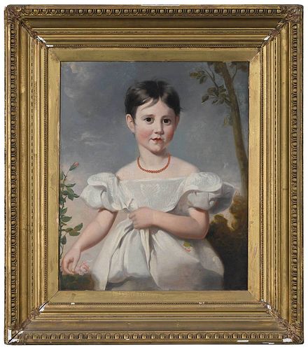 British School Portrait of Young Girl