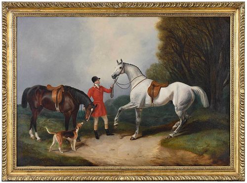 William A. Sextie Sporting Painting