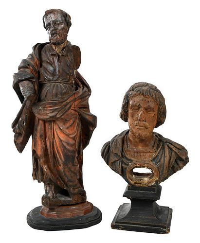Two Italian Devotional Figures