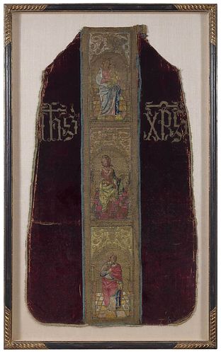 Early Framed Ecclesiastical Vestment