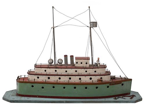 Folk Art Ship Diorama