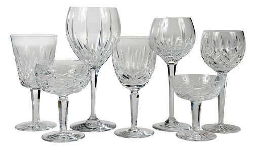 52 Pieces of Waterford Crystal Stemware