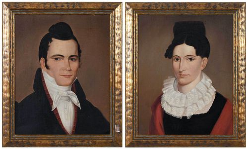 Two Portraits-A Sophisticated Couple