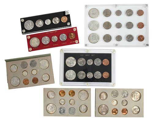 Large Group of Mint and Proof Sets 