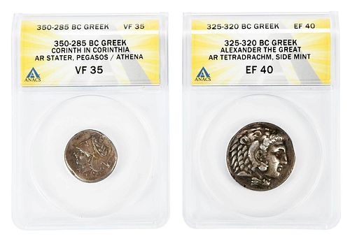 Two Greek Coins