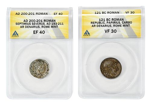 Two Roman Coins 