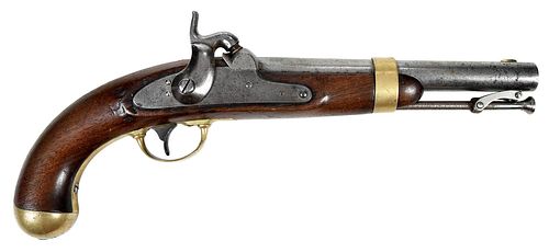 H. Aston Model 1842 U.S. Percussion Pistol