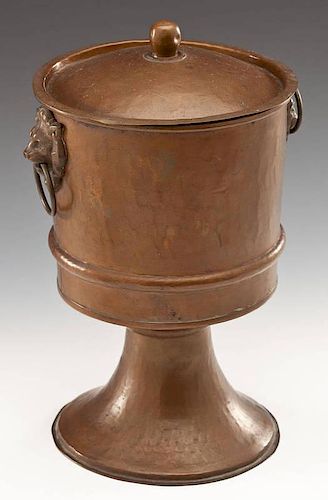 Hammered Copper Russian Ice Bucket