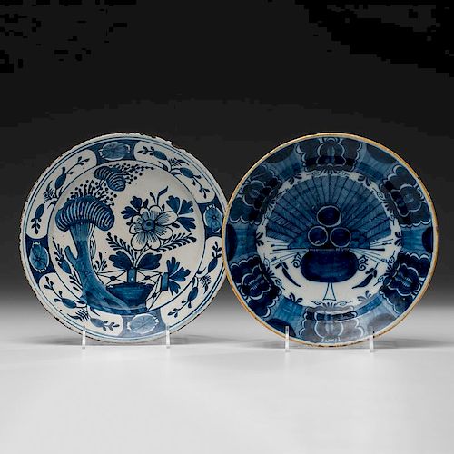 Blue & White Delftware Chargers