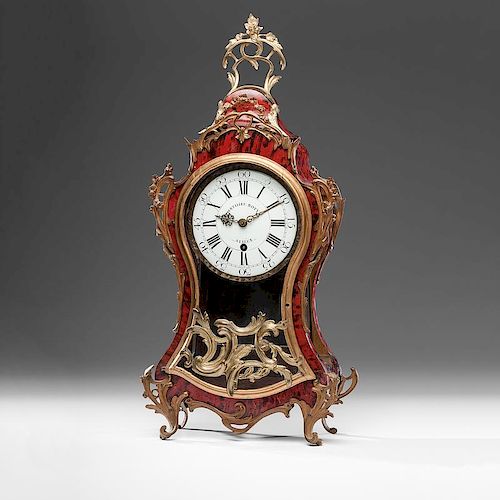 French Louis XVI-style Shelf Clock