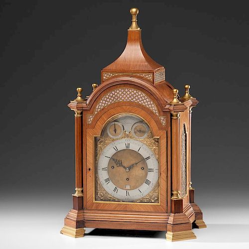 Late Eardley Norton Musical Bracket Clock