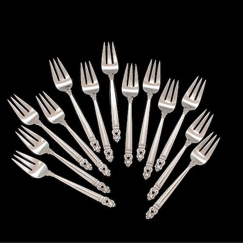 Royal Danish Salad Forks by International Sterling