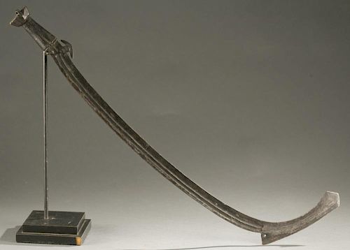 DRC curved sword, 20th century.