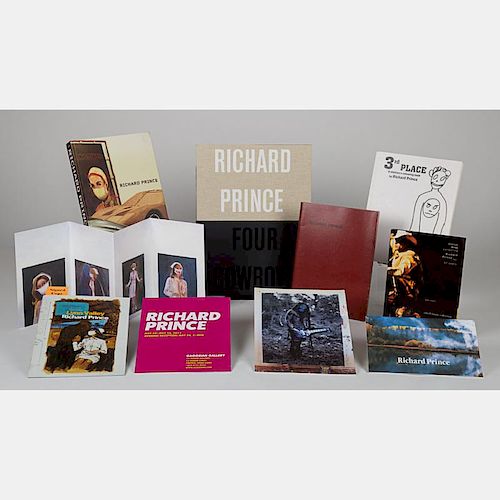 A Collection of Six Books Pertaining to the Work of Richard Prince (b. 1949),