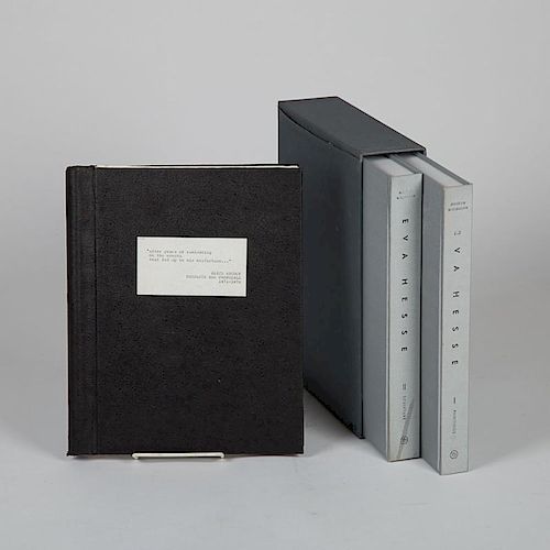 Eva Hesse Catalogue Raisonne (Vols. 1 &2). ed. Penate Petzinger, Barry Rosen and Annette Spohn.  New Haven and London: Yale University Press, 2006.