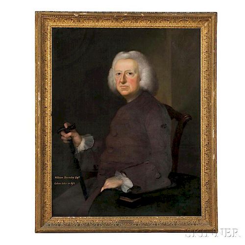 Joseph Blackburn (British, c. 1730-c. 1778)      Portrait of William Bromley, Esquire