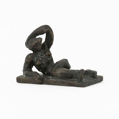 Henri Matisse, French (1869-1954) Mid Century Cast Bronze Sculpture "Nu Couche I (Aurore)"