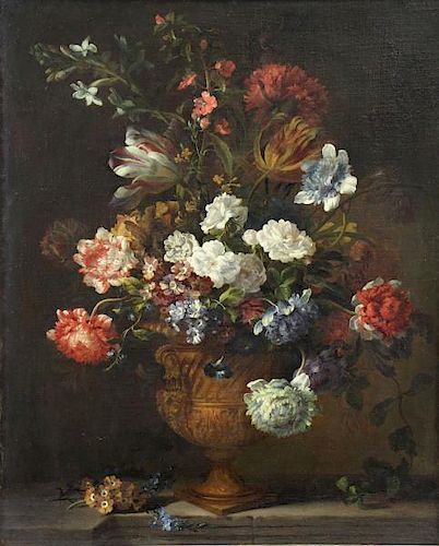 MONNOYER, Jean-Baptiste. Oil on Canvas. Floral