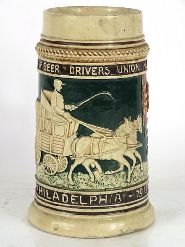 1913 Beer Driver's Union No. 132 Stein