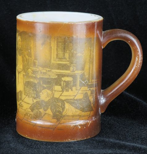 1910 Cardinal Beer "Fallen Monk" 4⅓ Inch Stein, Scranton, Pennsylvania