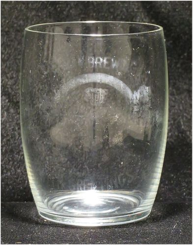 1901 A. Gettelman Brewing Co. Etched Drinking Glass, Milwaukee, Wisconsin