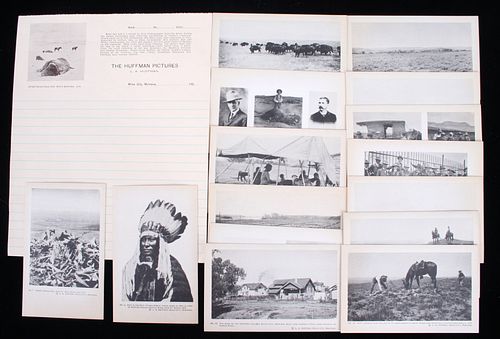 L. A. Huffman 1926 Commemorative Postcards