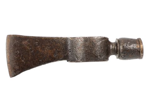 C. 1780-1800 Hand-Forged Pipe Tomahawk Head