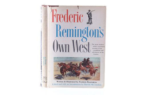 1960 1st Ed. "Frederic Remington's Own West"