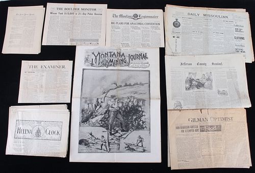 Montana Historical Newspapers 1886 - 1936