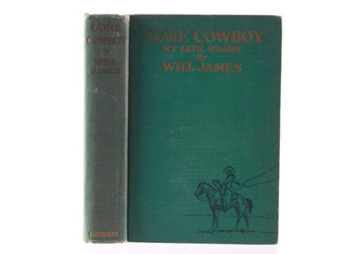 1930 1st Ed. Lone Cowboy: My Life by Will James