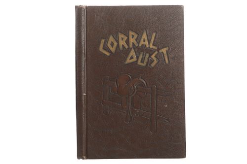 "Corral Dust" By Bob Fletcher 1936 Shorty Shope
