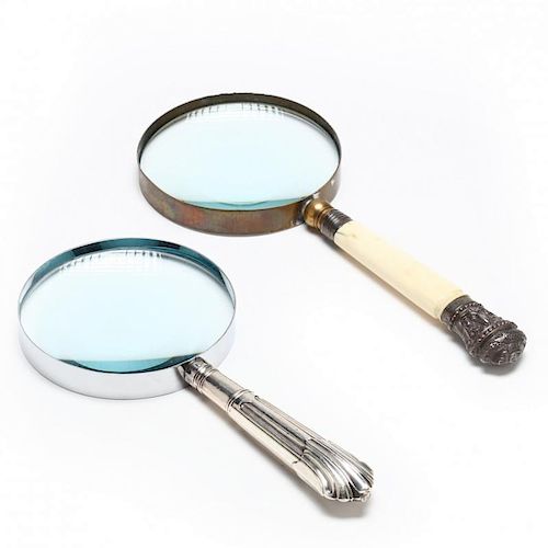 Two English Magnifying Glasses
