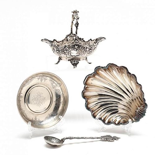 Group of Continental Silver Novelties