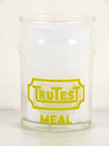 1950 Golden Leaf Flour/TruTest Meal 3½ Inch Tall Drinking Glass