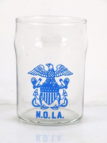 1950 New Orleans Souvenir 3¾ Inch Tall Drinking Glass
