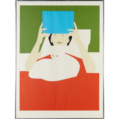 Will Barnet, large color lithograph, 1970