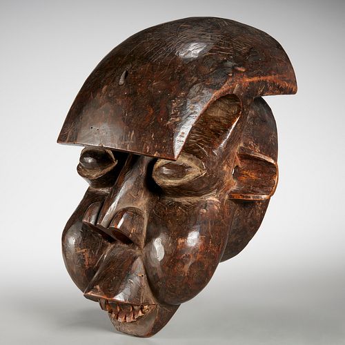 Bamileke People, Wum mask, ex Klejman